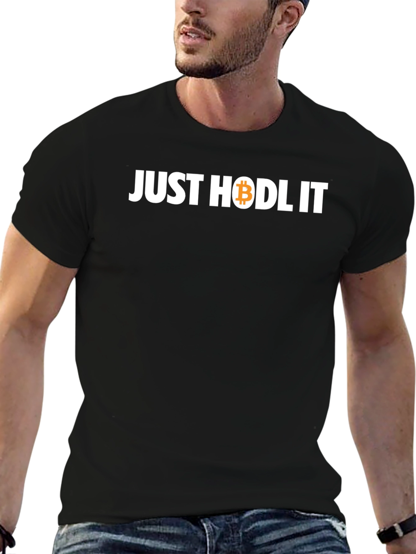 Just Hodl It Bitcoin Crypto T-Shirt
