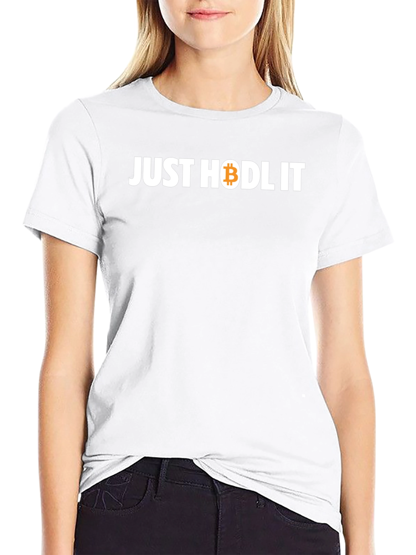 Just Hodl It Bitcoin Crypto T-Shirt