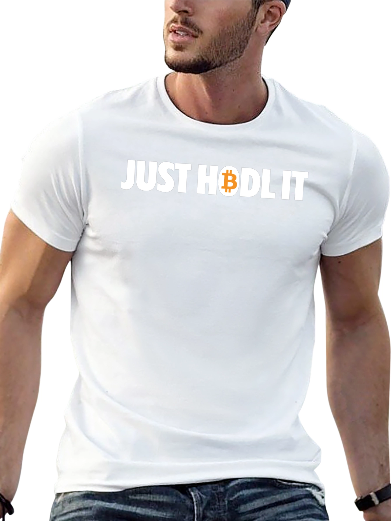 Just Hodl It Bitcoin Crypto T-Shirt